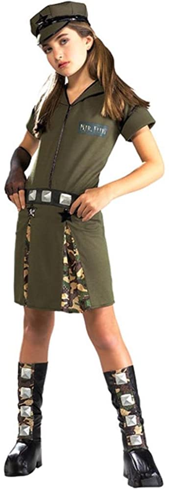 Major Flirt Army Tween (2 - 4) Girls Costume -