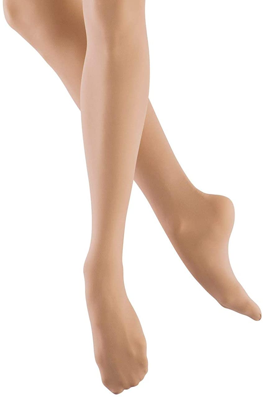 Bloch Women's Ladies Endura Hipstar Footed Pink Tights TO995L