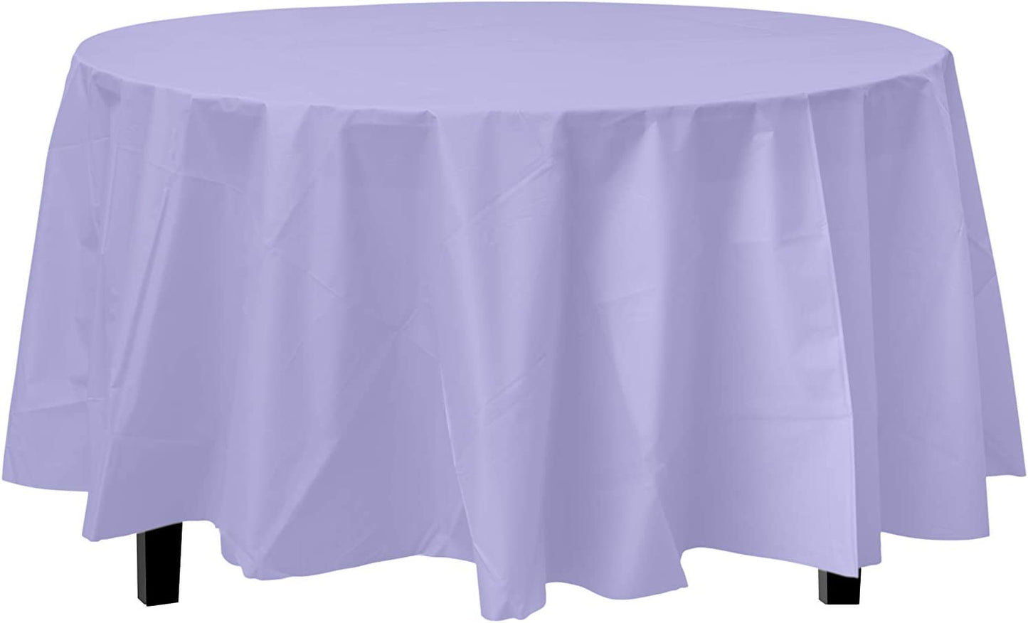 Plastic Table Cover 84" Round