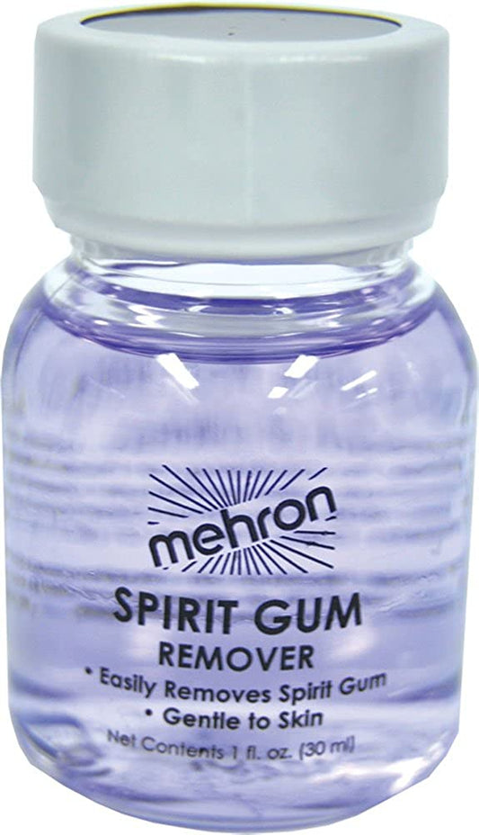 Spirit Gum Remover 1oz. of Specifically-Developed Solvent of Spirit Gum Remover