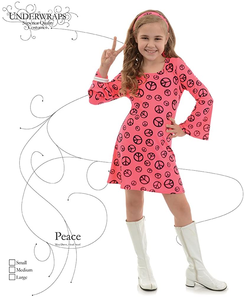 Peace & Love Hippie Costume for Kids