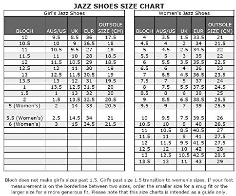 Bloch Dance Women's Jazzsoft Split Sole Leather Jazz Shoe S0405L