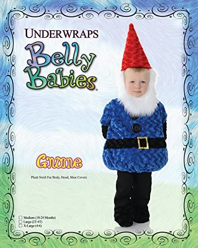 Underwraps Costumes Toddler 2T - 4T Gnome Costume