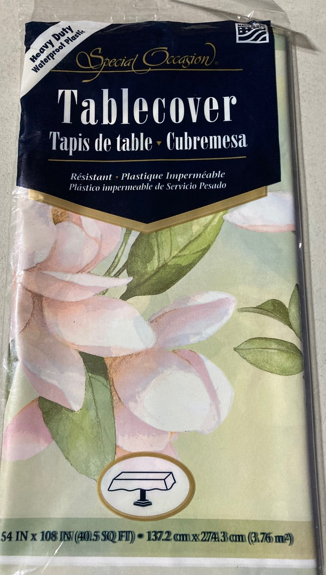 Plastic 54" x 101" Rectangle Table covers Variety