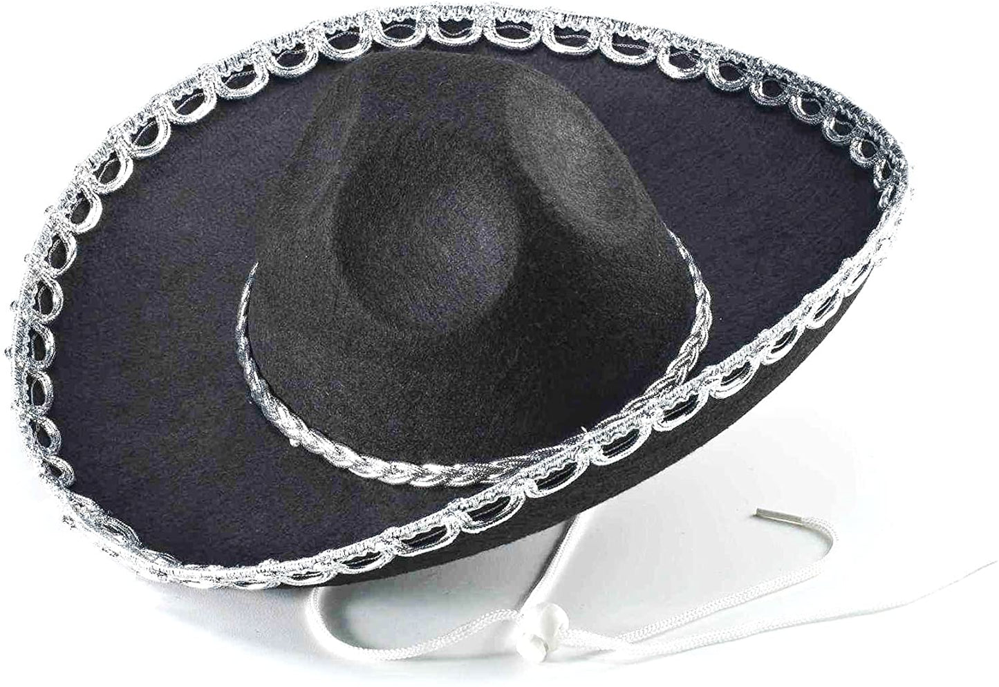 Sombrero with Small Brim Mexican Western Black Costume Hat (Child Size)