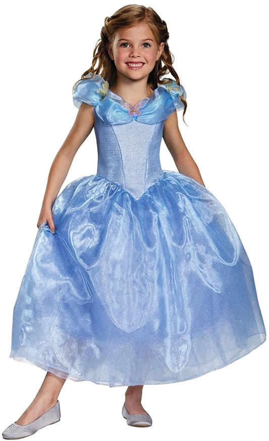 Cinderella Movie Deluxe Costume, Large (10-12)