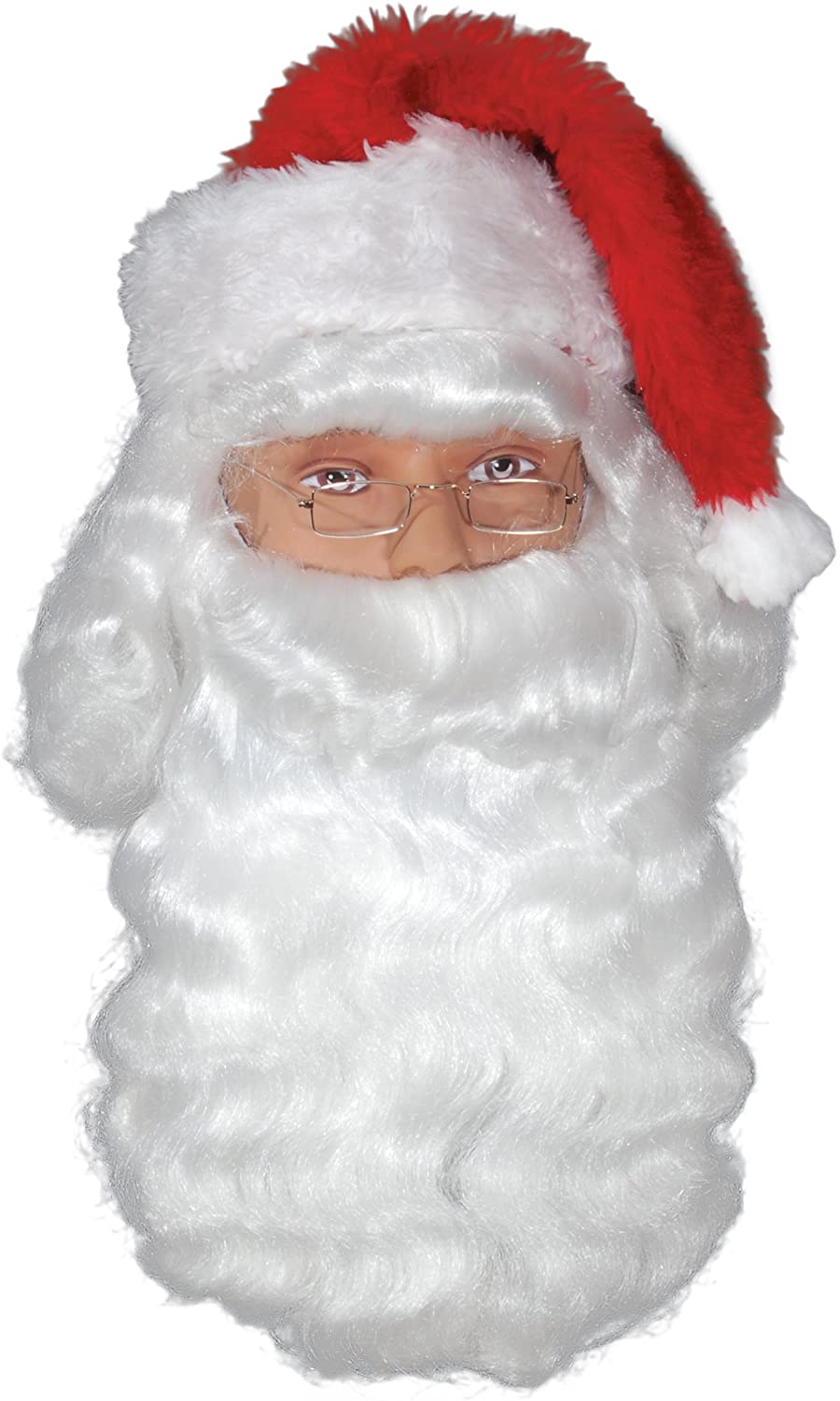 Santa,Wizard Wig & Beard Set, White, One Size Adult