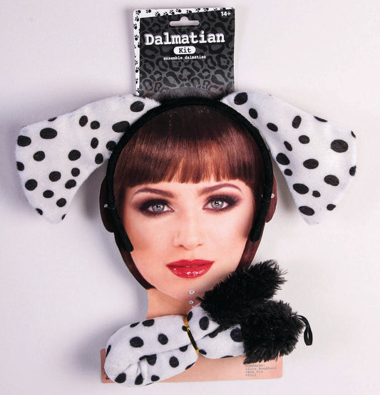 Dalmatian Dog Kit, Headband & Tail