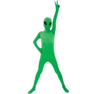 Morphsuits Glow Alien Kids Medium Halloween Costume