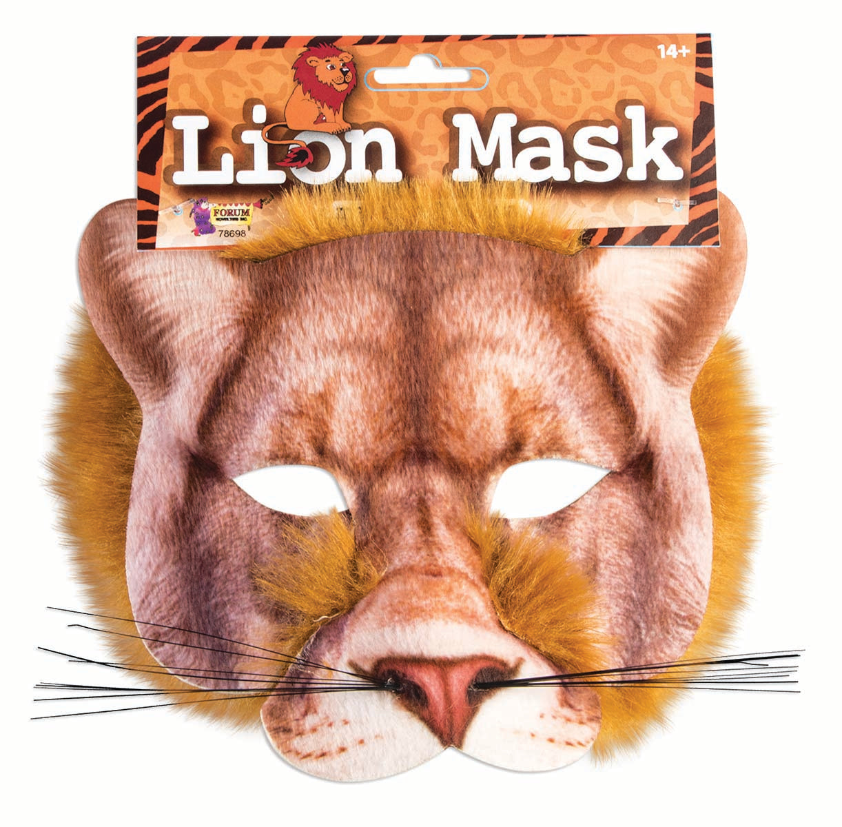 Half Animal Mask - Tiger, Lion