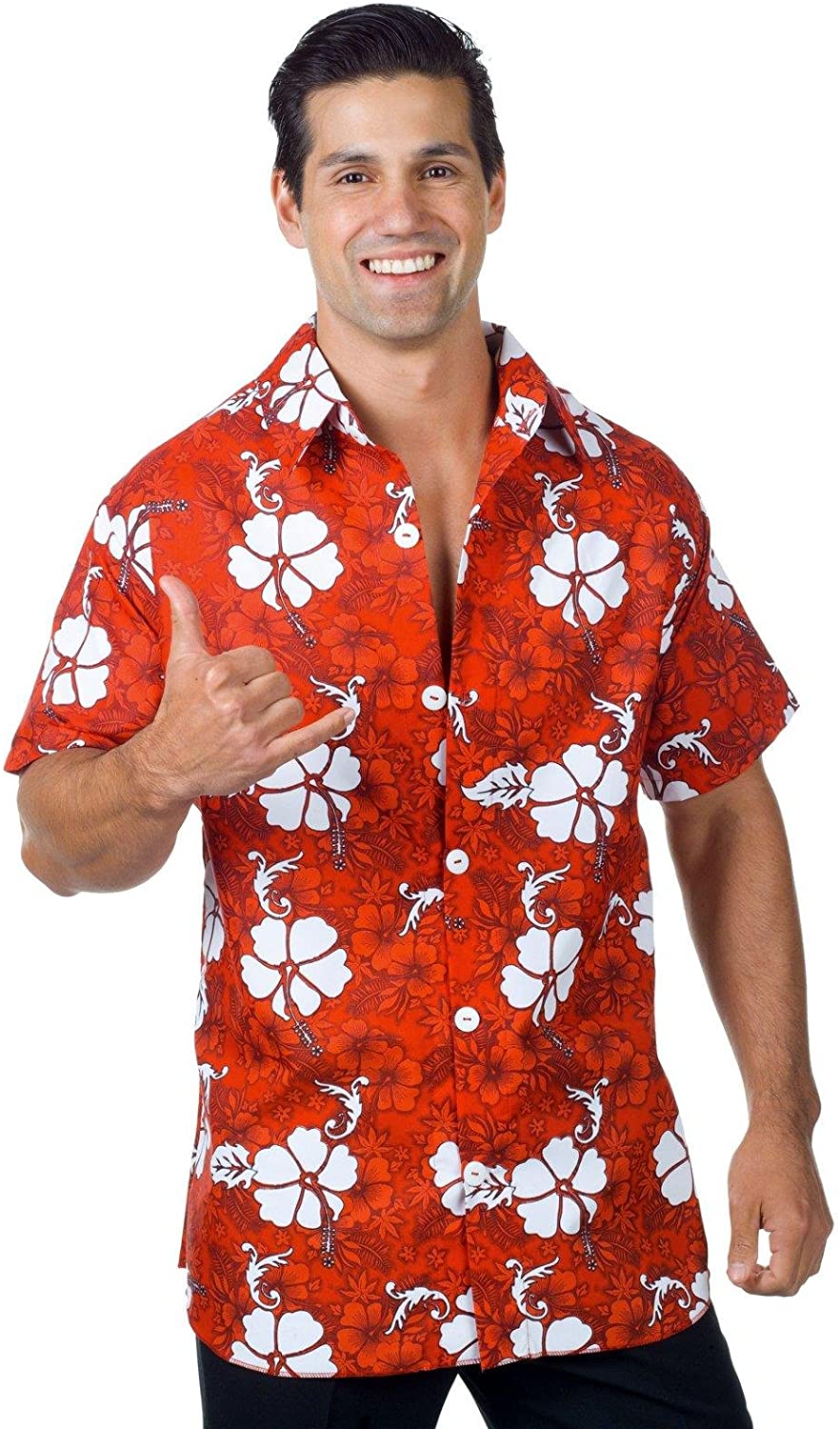 Hawaiian Shirt Blue Adult OS Costume