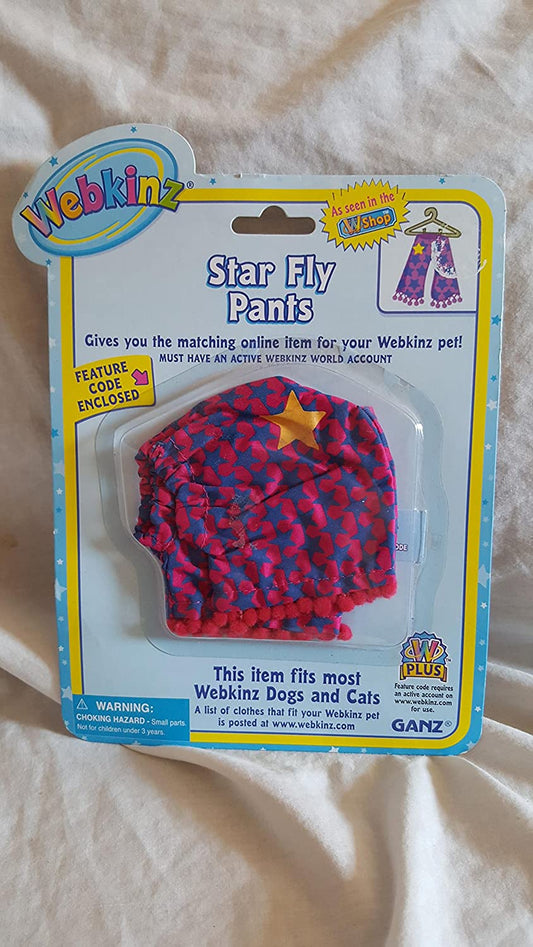Webkinz Clothing Star Fly Pants