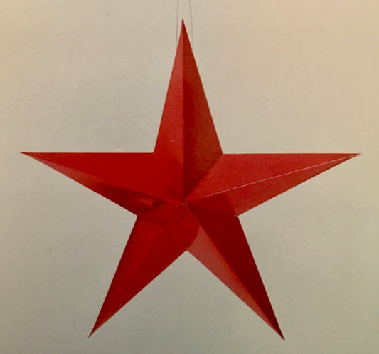 Hanging Star 3D Paper 24" Decoration
