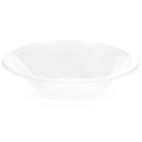 Plastic 12 oz Disposable Bowls - 20 per package