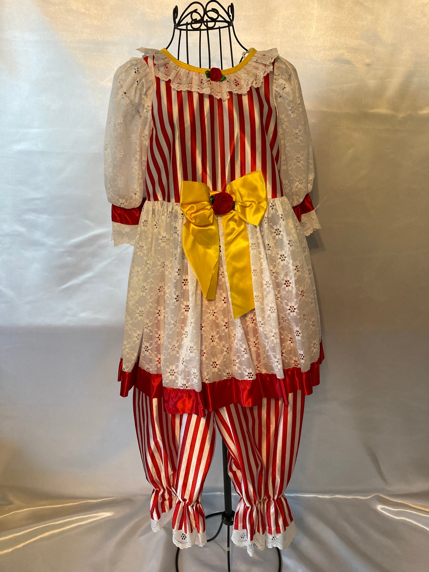 Raggedy Ann Doll Child Medium Dress  & Wig Costume