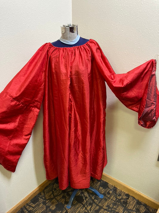 Red Devil Gown - One Size Adult Costume