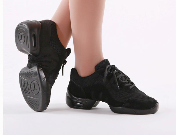 Bloch Black Low Top Jazz Sneaker S0503 Size 4.5