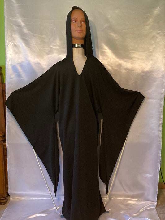 Grim Reaper Deluxe Hooded Gown - One Size Adult Costume - Preowned