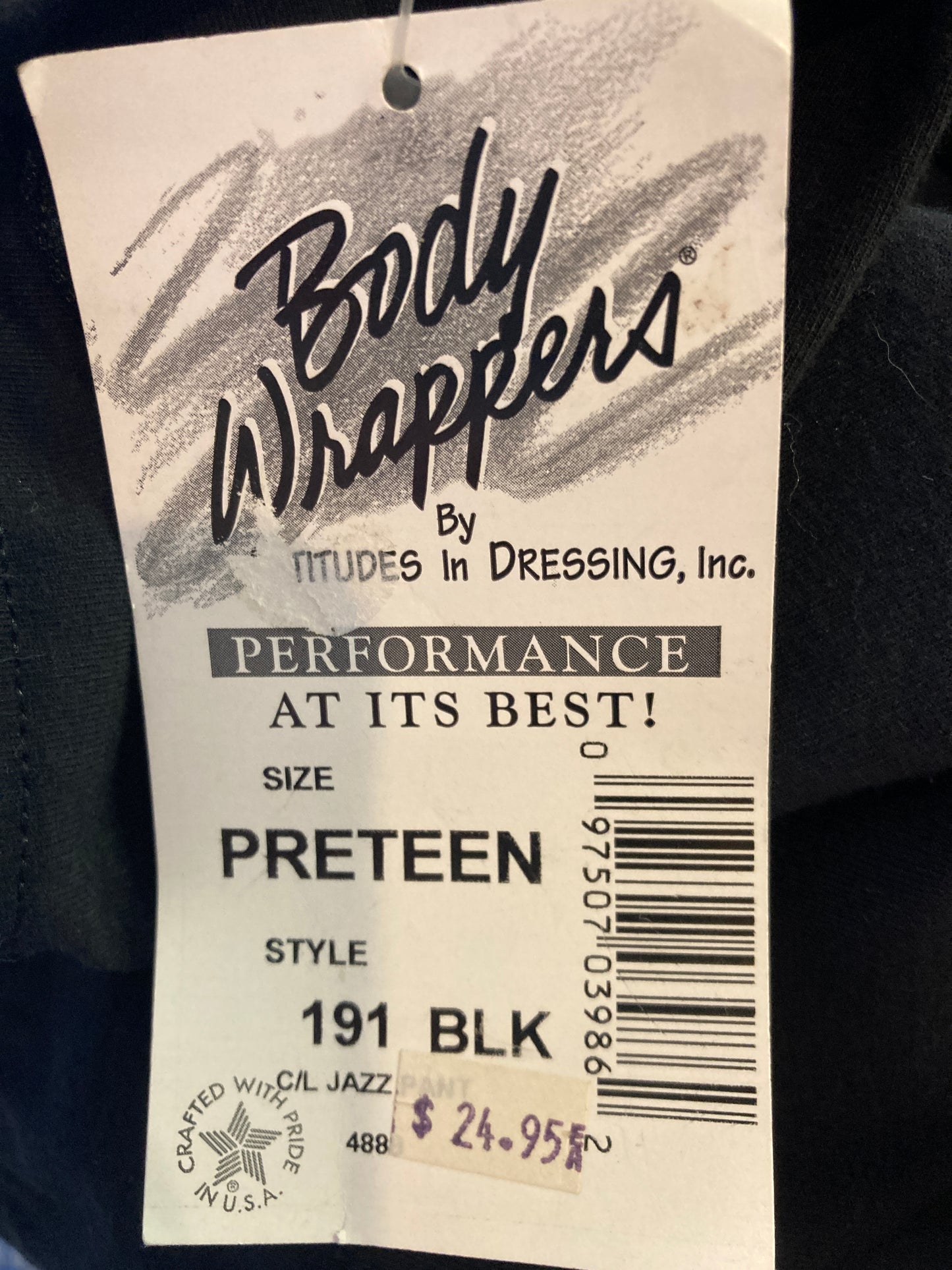 Body Wrappers Girls Jazz Pant 191