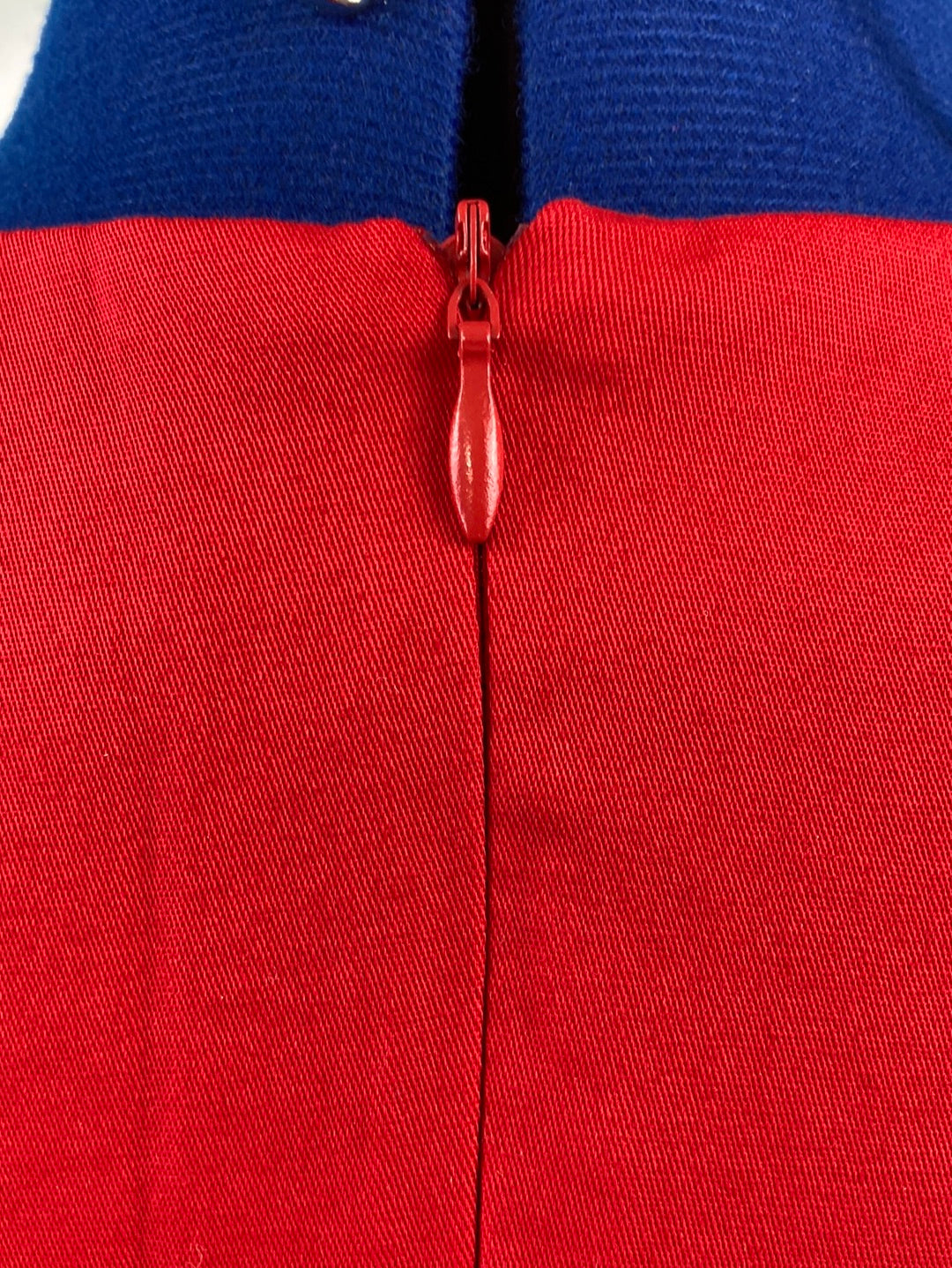 1950's style Vintage Ladies XLG Red Swing Dress