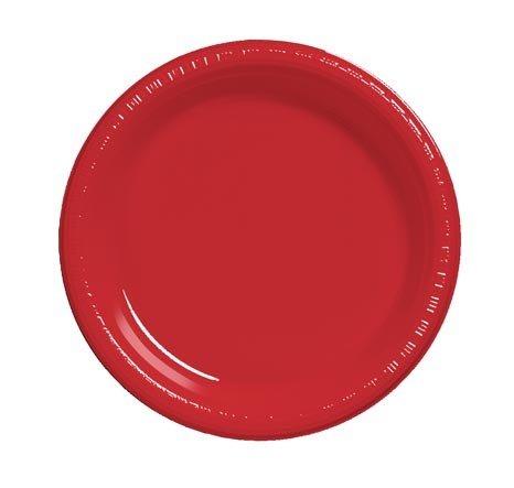 Dessert 7" Plastic Plates - 20 Count